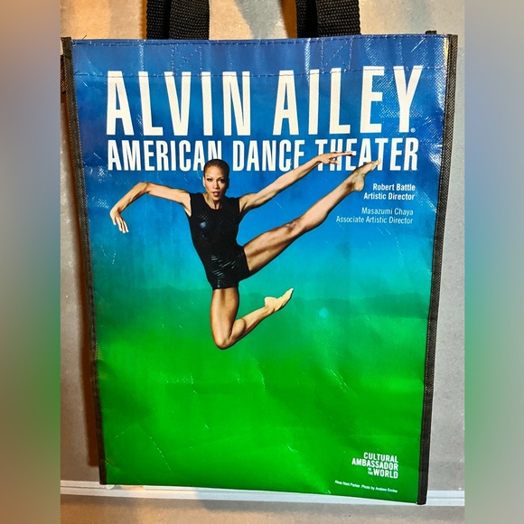 Alvin Ailey American Dance Theater Double Sided Reusable Tote Bag - Picture 3 of 11